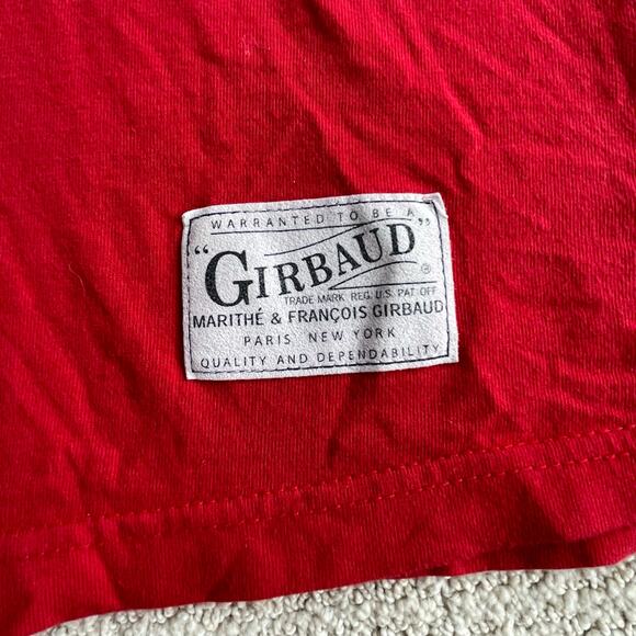 🔥VTG Marithe Francois Girbaud 4XL Boxing Glove Red Short Sleeve Graphic Shirt - Picture 8 of 14